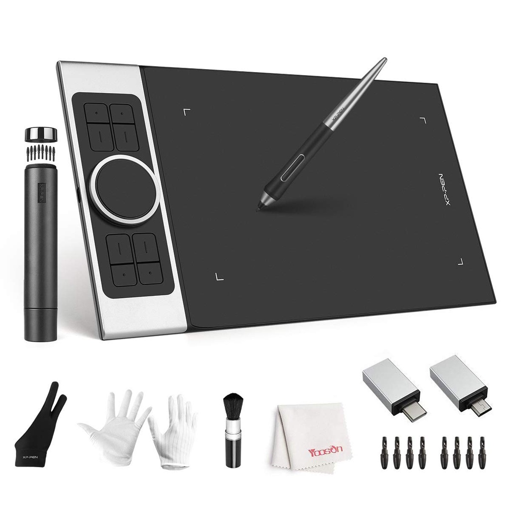 Tableta de dibujo ultrafina, XP PEN Deco Pro Medium 11 x 6 pulgadas