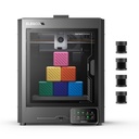 ELEGOO Centauri - Impresora 3D de carbono, CoreXY 19.685 in/s de alta velocidad con calibración automática, boquilla de 608.0 °F y cámara integrada, lista para imprimir fuera de la caja, tamaño de