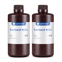 ANYCUBIC - Resina de curado UV de 405 nm para impresión 3D SLA y LCD, alta precisión, (color gris, 2 unidades de 35.27 oz cada una) 