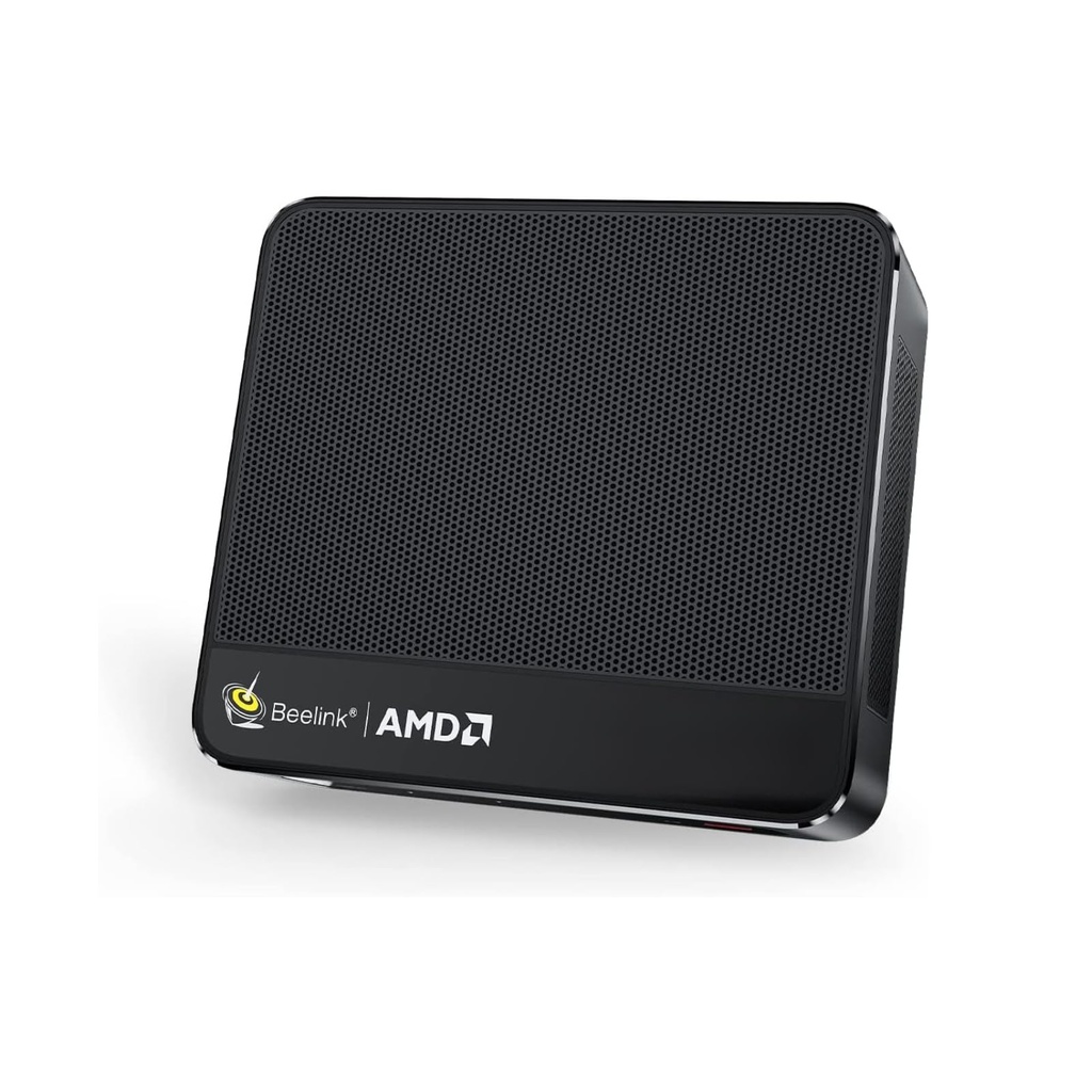 [PC-00013242] Beelink Mini PC SER8, AMD Ryzen 7 8745HS (4 nm, 8C/16T) hasta 4.9 GHz, mini computadora de 32 GB DDR5 RAM 1 TB M.2 NVME SSD, PC de escritorio 4K a 120 Hz pantalla triple, mini computadora para juegos