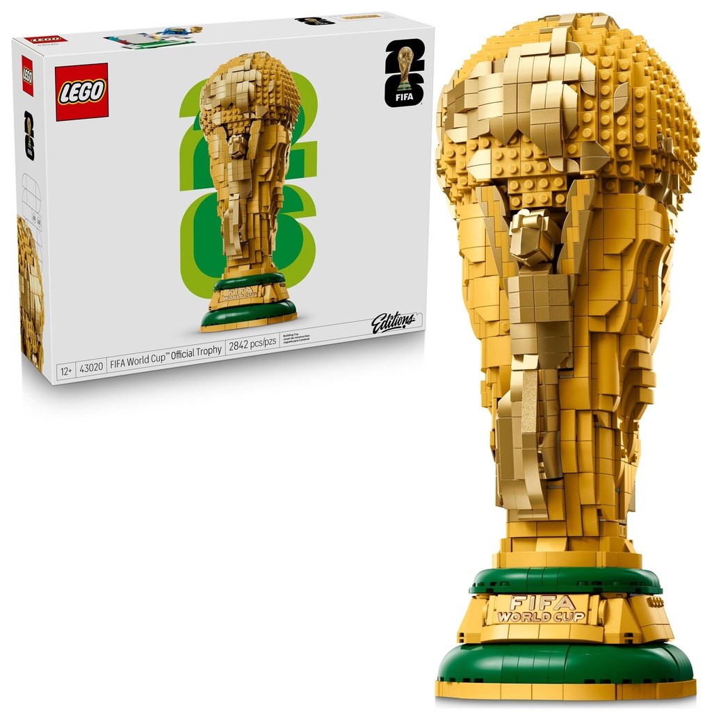 Conjunto de construcción del trofeo oficial del Mundial de la FIFA de LEGO Ediciones