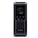 CyberPower CP1500AVRLCD3 Sistema UPS LCD inteligente, 1500VA/900W, 12 tomas, 2 puertos USB, AVR, mini torre, negro